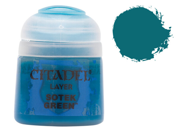 Citadel Paint Layer Sotek Green 12ml 